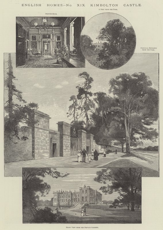 ಕಿಂಬೋಲ್ಟನ್ ಕ್ಯಾಸಲ್ ಟರ್ಕ್ by Charles Auguste Loye