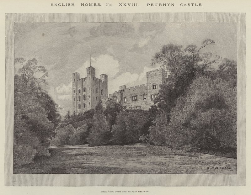 Penrhyn Kalesi by Charles Auguste Loye