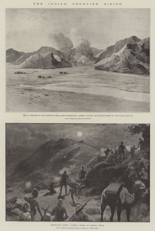 Hint Sınır Yükseliyor by Charles Auguste Loye