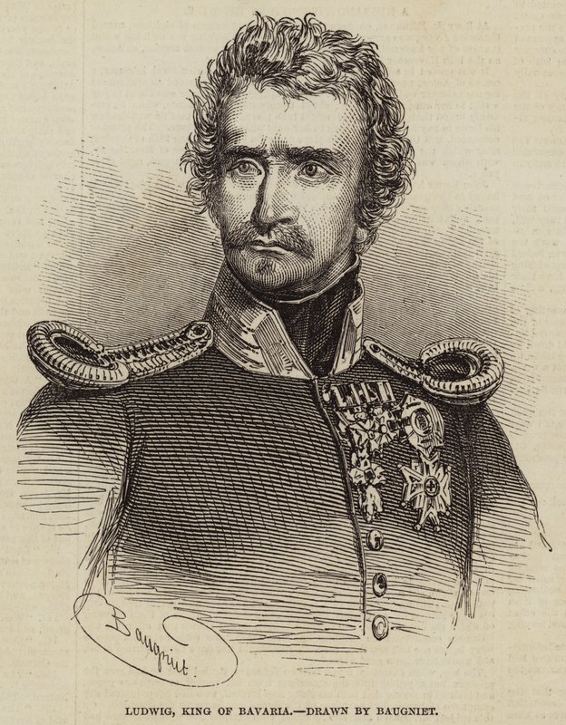 ಲುಡ್ವಿಗ್, ಬವೇರಿಯಾ ಟರ್ಕಿಯ ರಾಜ by Charles Baugniet
