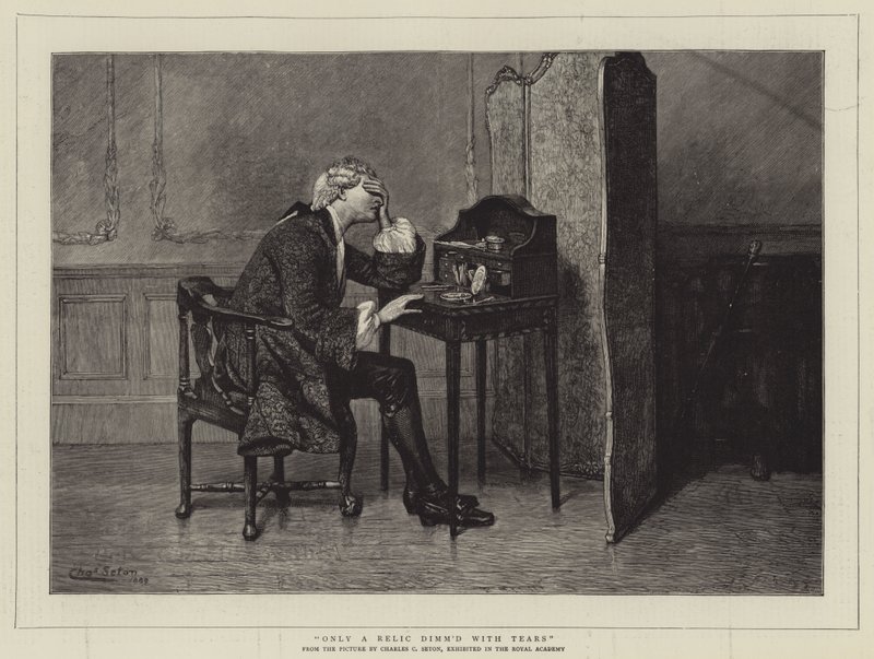 Sadece Gözyaşlarıyla karartılmış bir Kalıntı by Charles C. Seton
