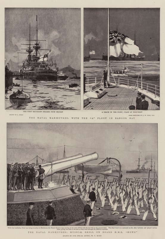 Deniz Manevraları by Charles Edward Dixon