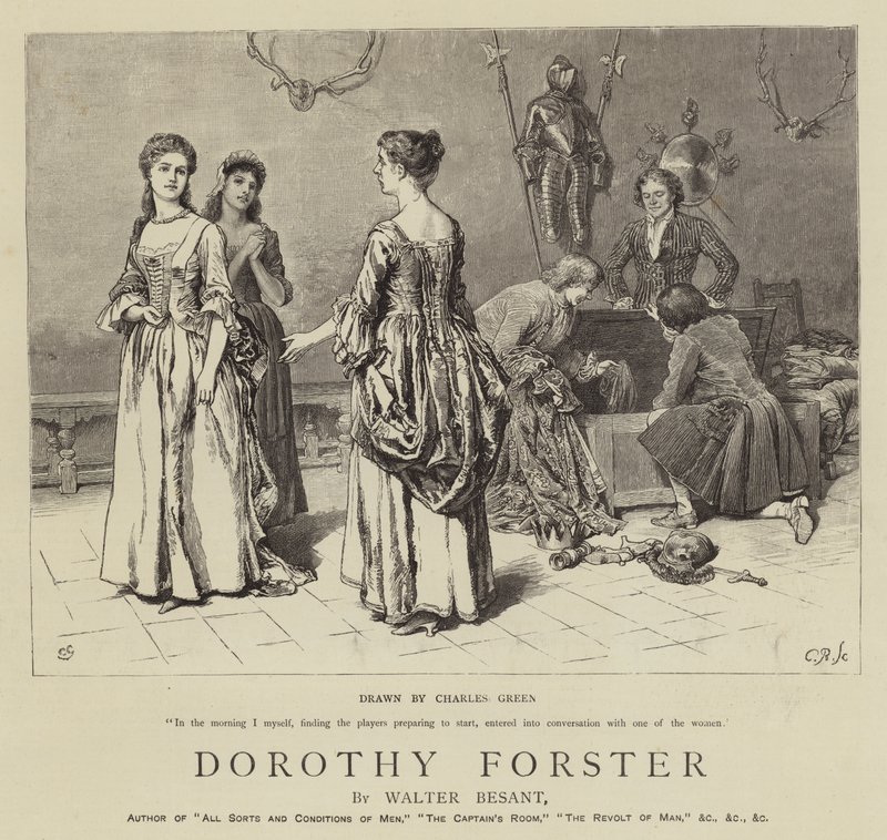 Dorothy Forster by Charles Green