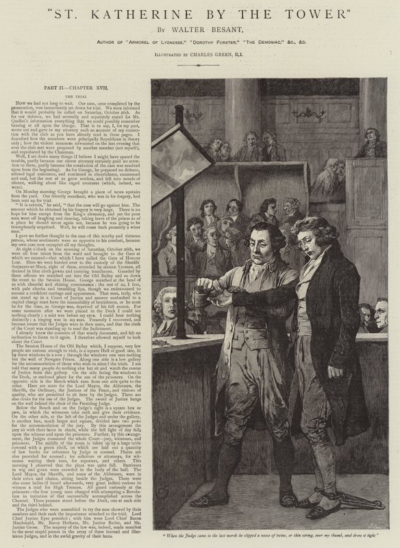 Kulenin yanında Aziz Katherine by Charles Green