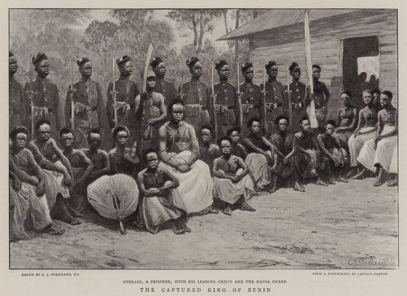 Yakalanan Benin Kralı by Charles J. Staniland