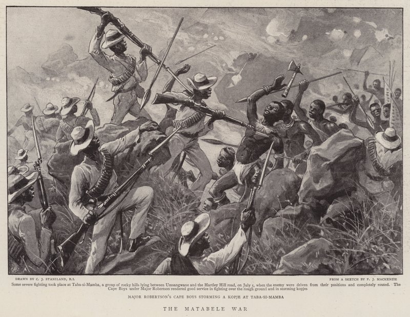 Matabele Savaşı by Charles J. Staniland