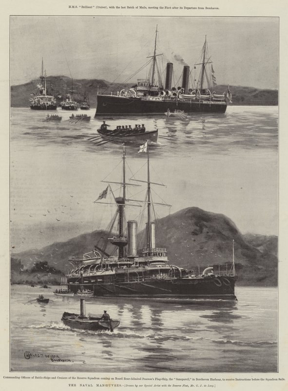 Deniz Manevraları by Charles John de Lacy