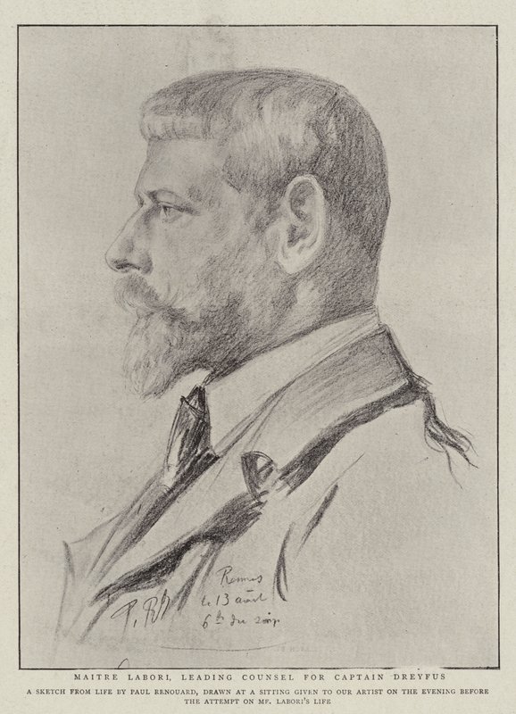 Maitre Labori, Kaptan Dreyfus