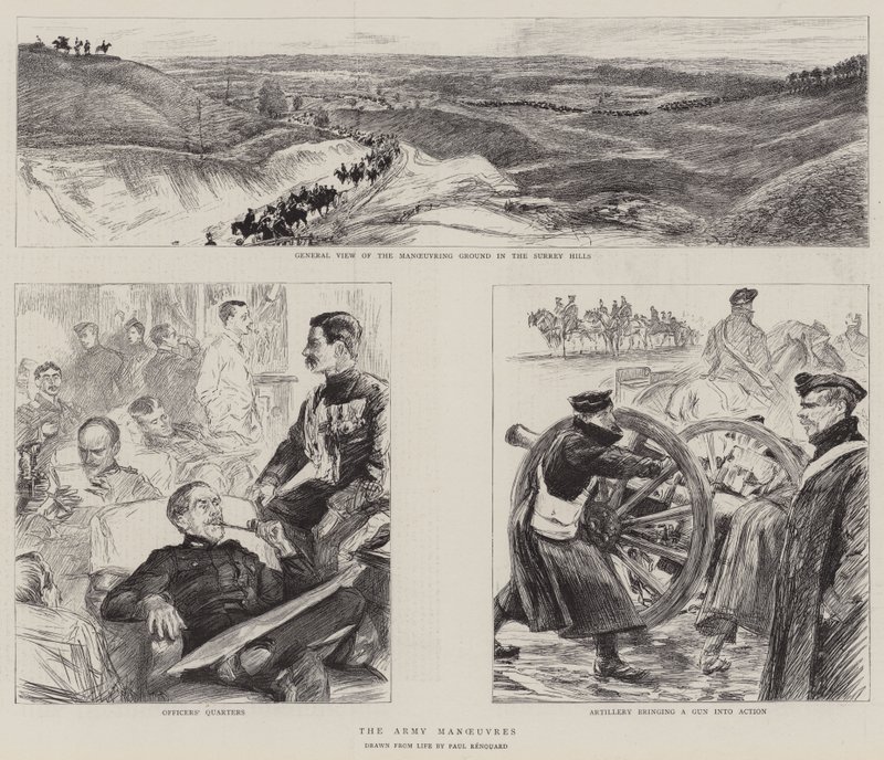 Ordu Manevraları by Charles Paul Renouard