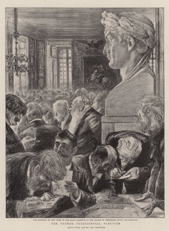 Fransa Cumhurbaşkanlığı Seçimi by Charles Paul Renouard