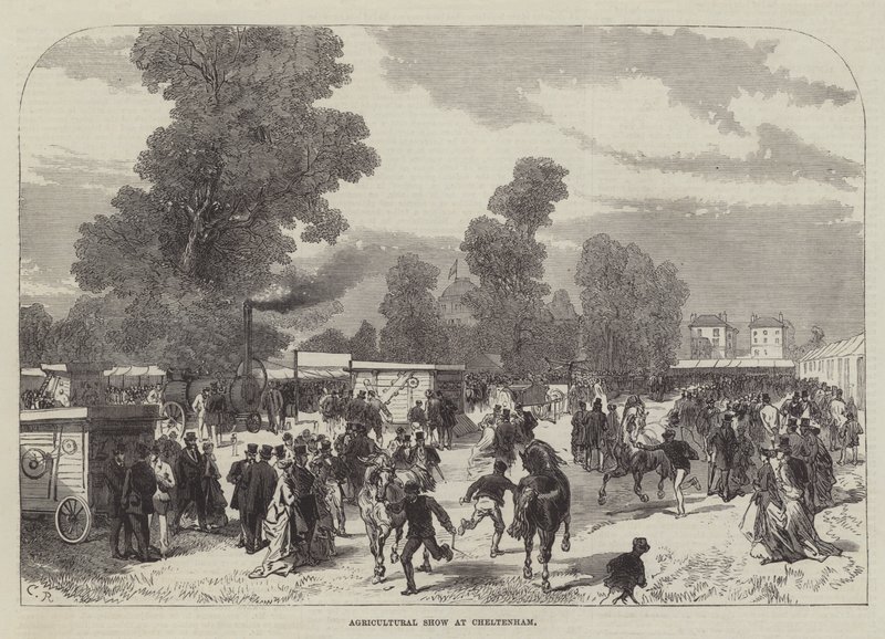 Agricultural Show at Cheltenham  by Sir John Charles Robinson