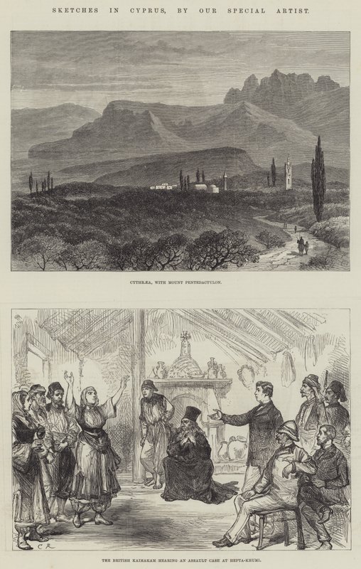 Kıbrıs'ta Eskizler by Sir John Charles Robinson
