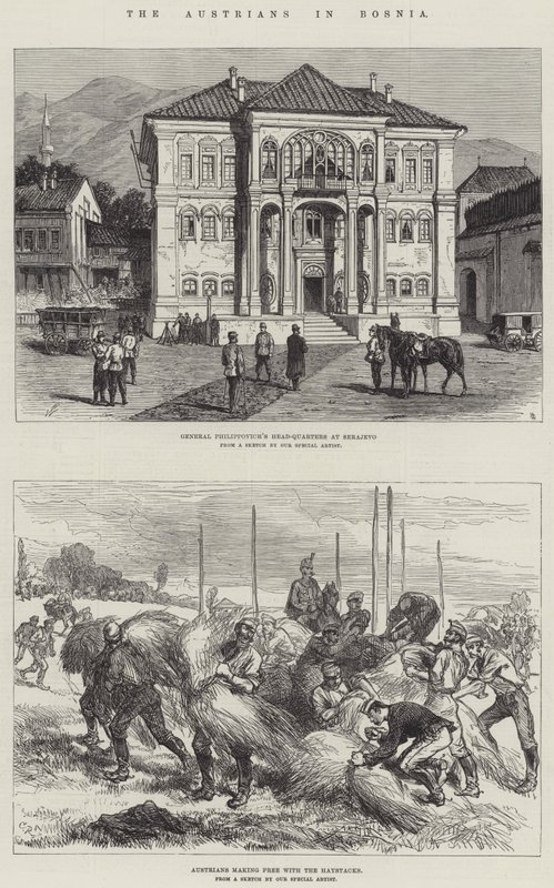 ಬೋಸ್ನಿಯಾ ಟರ್ಕಿಯಲ್ಲಿ ಆಸ್ಟ್ರಿಯನ್ನರು by Sir John Charles Robinson