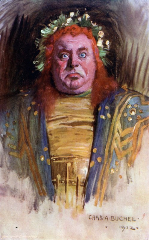 Ctesippus, Bay Henry Kemble (renkli taş) by Charles A. Buchel