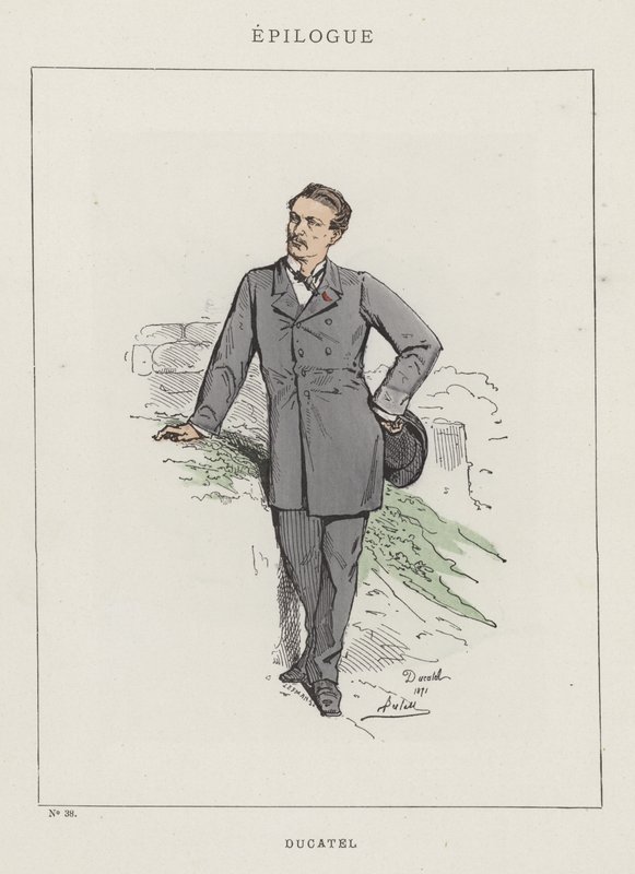 dükkân by Charles Albert d Arnoux Bertall