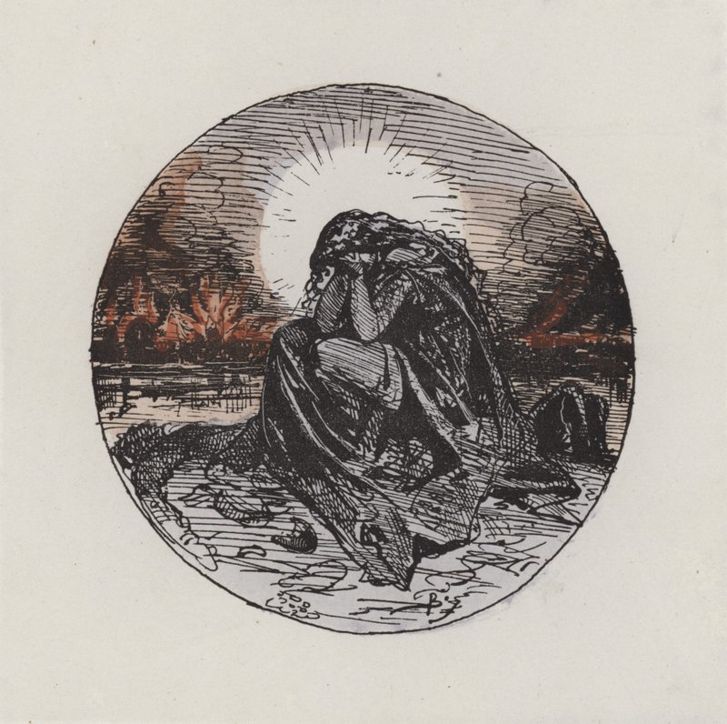 fransa ağlıyor by Charles Albert d Arnoux Bertall