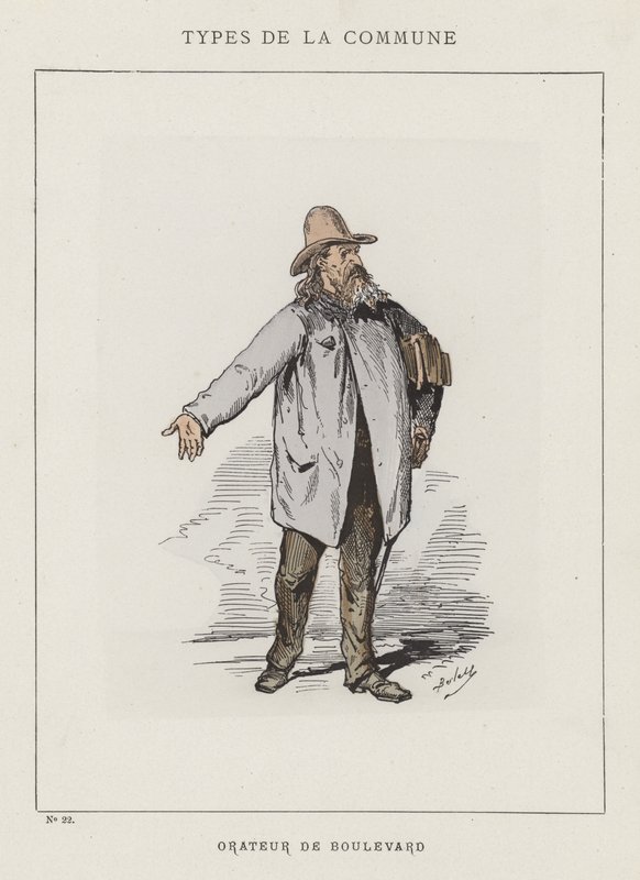 Bulvar hoparlörü by Charles Albert d Arnoux Bertall