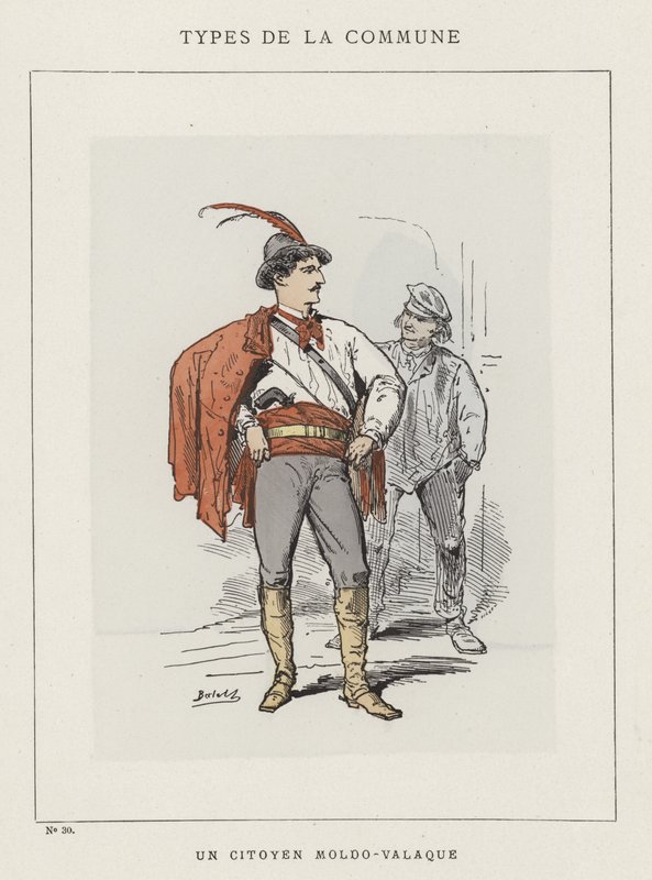 Un Citoyen Moldo-Valaque  by Charles Albert d Arnoux Bertall