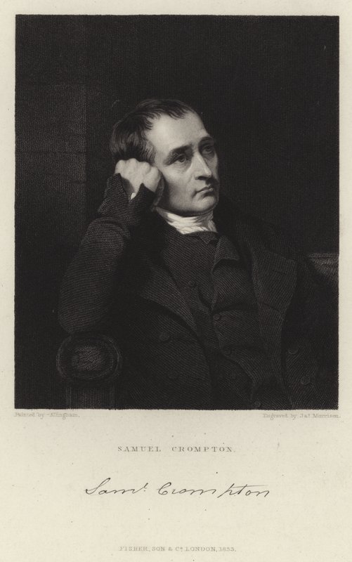 Samuel Crompton by Charles Allingham