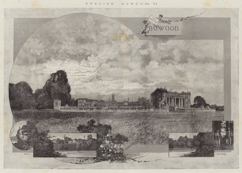 İngiliz Evleri, Bowood by Charles Auguste Loye