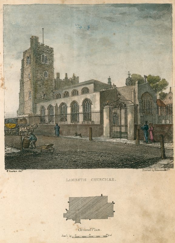 Lambeth Kilisesi by Charles Burton