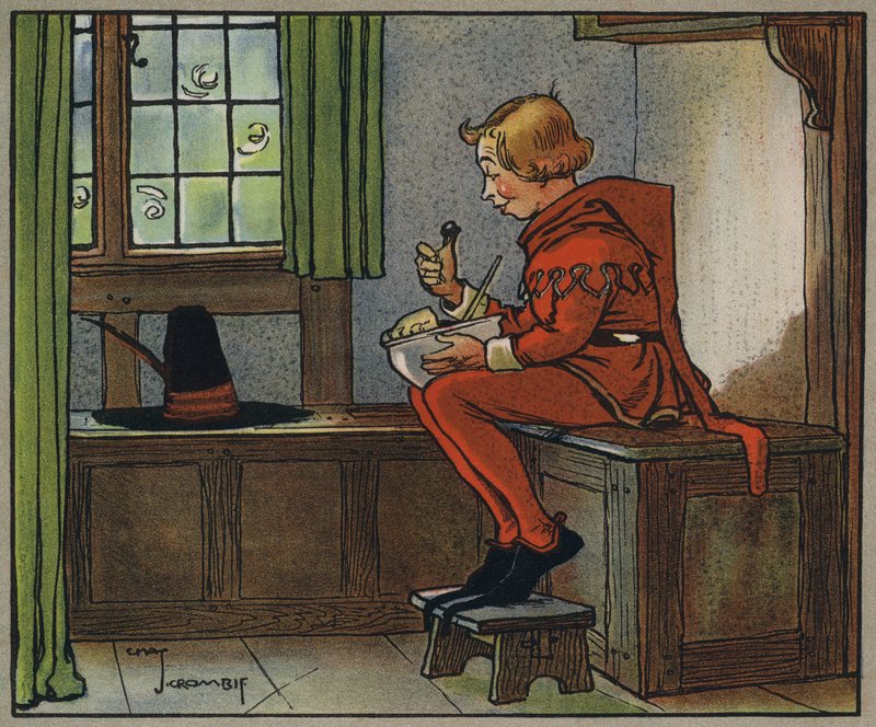 Küçük Jack Horner (renkli taş) by Charles Crombie