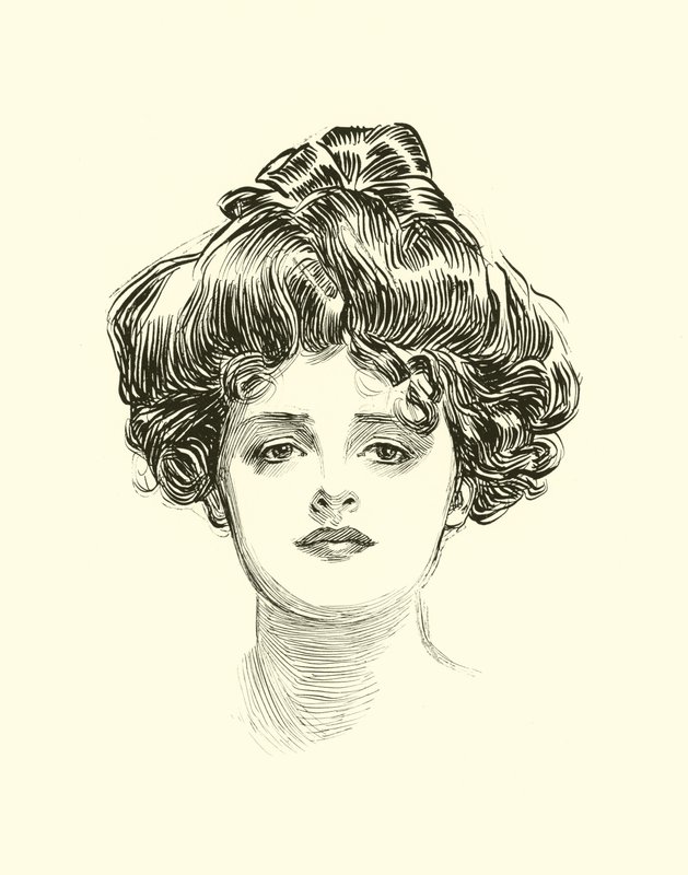 Sosyal Merdiven için İllüstrasyon by Charles Dana Gibson