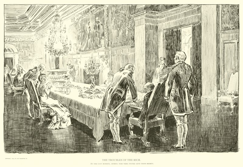 Sosyal Merdiven için İllüstrasyon by Charles Dana Gibson