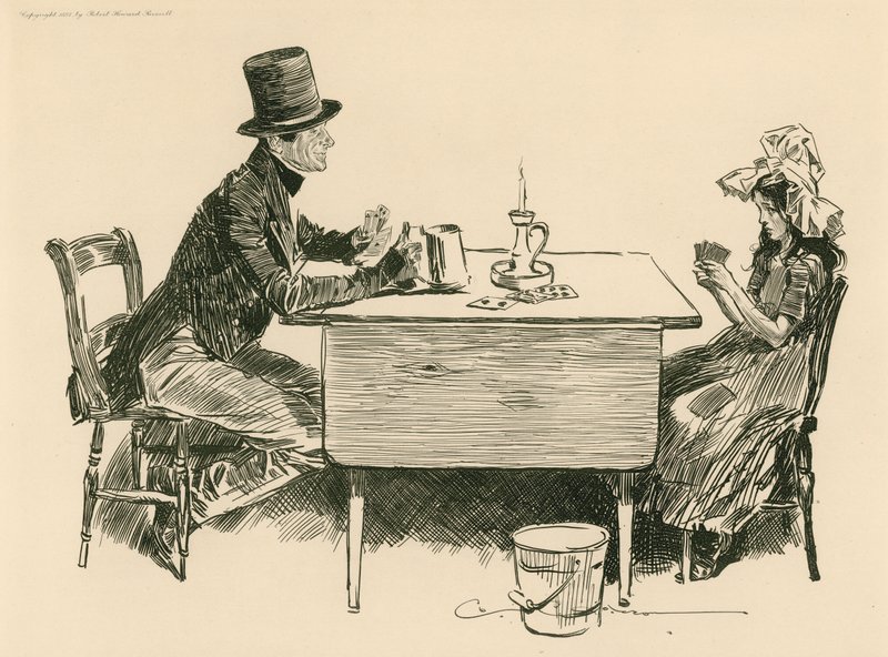 Tom Pinch ve Kızkardeşi by Charles Dana Gibson