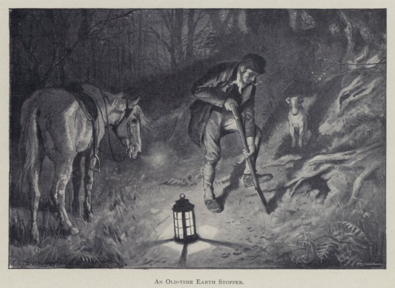 Eski Zamanlı Bir Toprak Durdurucu (lito) by Charles Edmund (after) Brock
