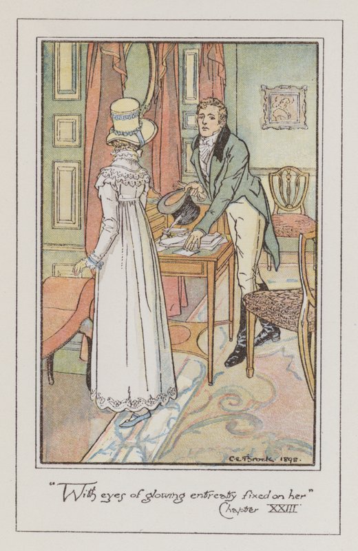 İkna için İllüstrasyon (renkli taş) by Charles Edmund Brock