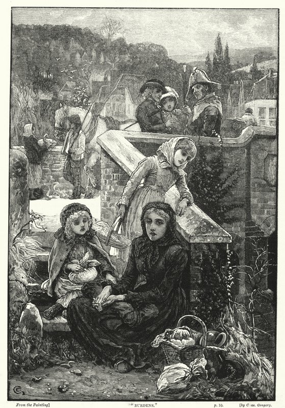"Yükler" (gravür) by Charles Gregory