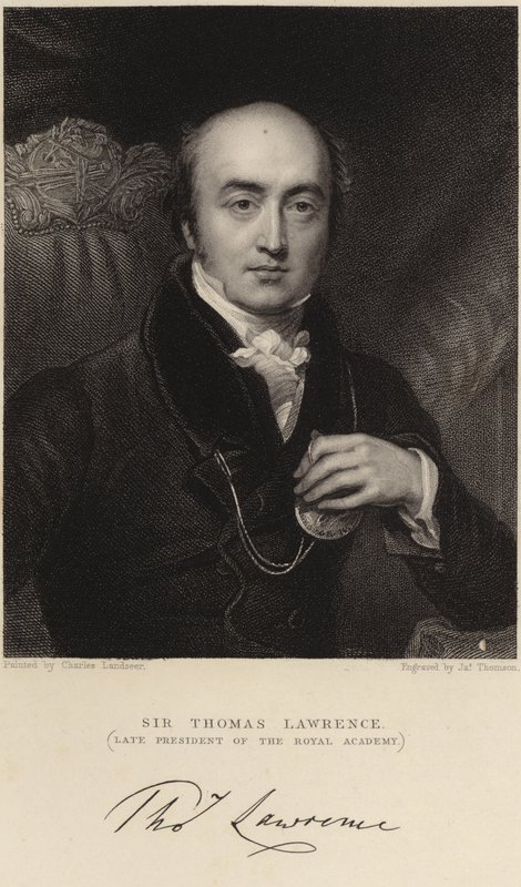 Sör Thomas Lawrence by Charles Landseer