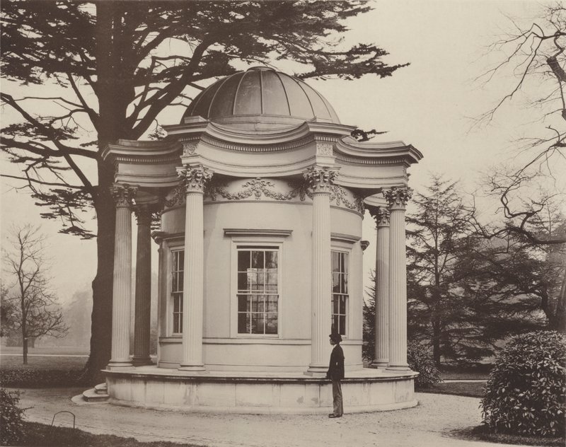 Aeolus Tapınağı, Kew Bahçeleri by Charles Latham