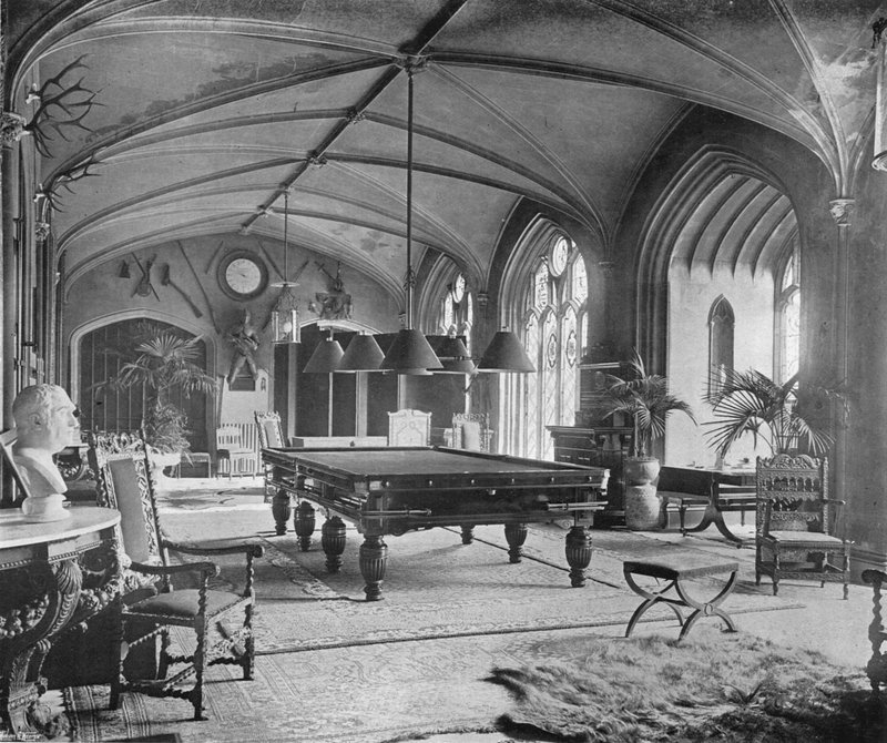 Manastırlardaki Bilardo Salonu by Charles Latham