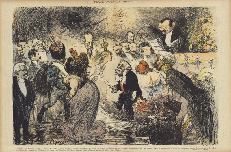 Le Rire için İllüstrasyon by Charles Leandre