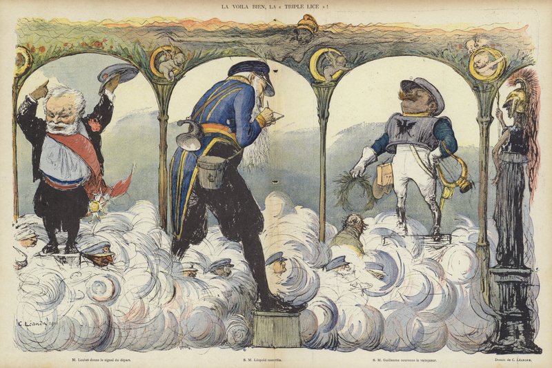 Le Rire için İllüstrasyon by Charles Leandre