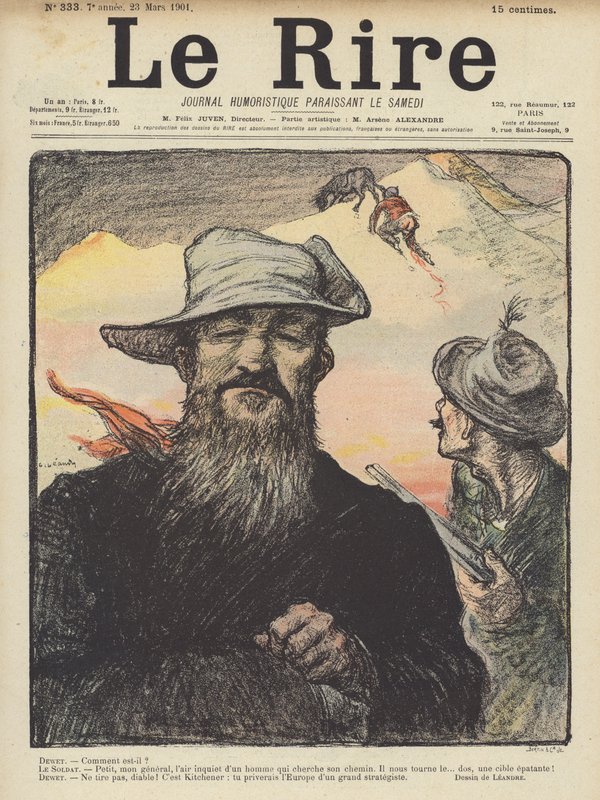 Le Rire için İllüstrasyon by Charles Leandre