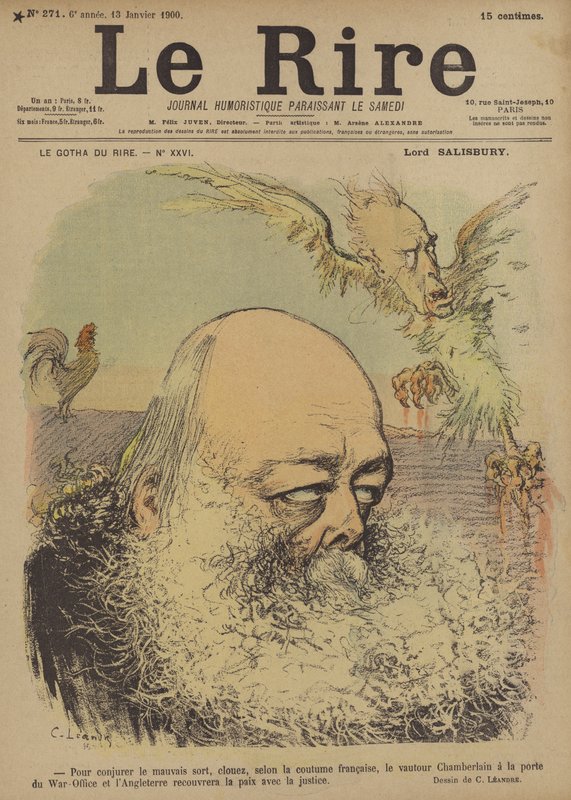 Le Rire için İllüstrasyon by Charles Leandre