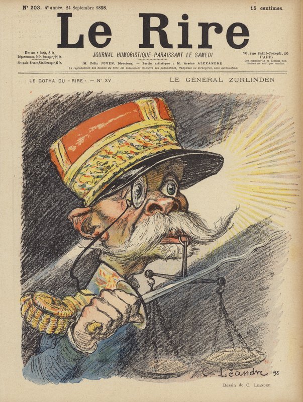 Le Rire için İllüstrasyon by Charles Leandre