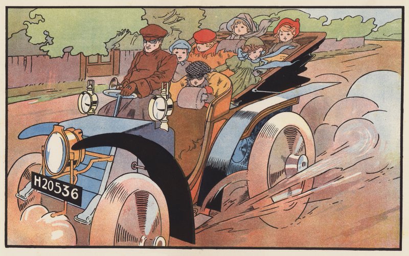 Küçük Sürücülerin Mutlu Partisi by Charles Robinson