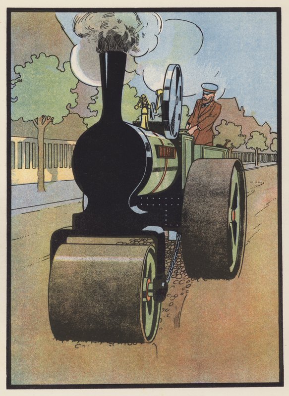 Yol Silindiri İş Başında by Charles Robinson
