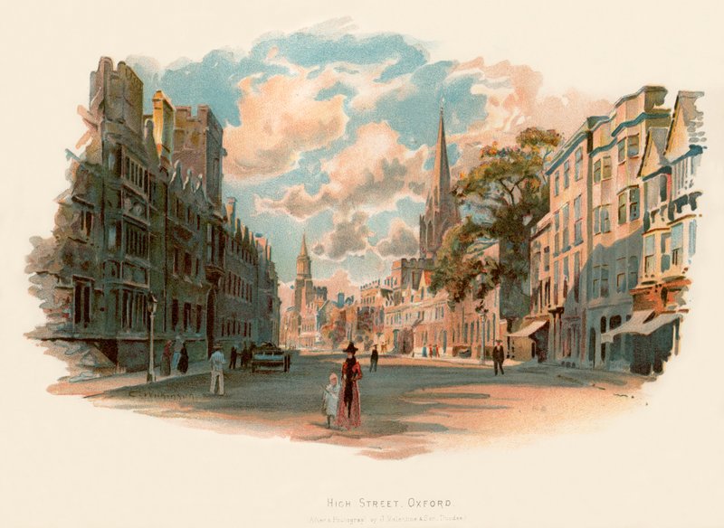 Yüksek Cadde, Oxford by Charles Wilkinson