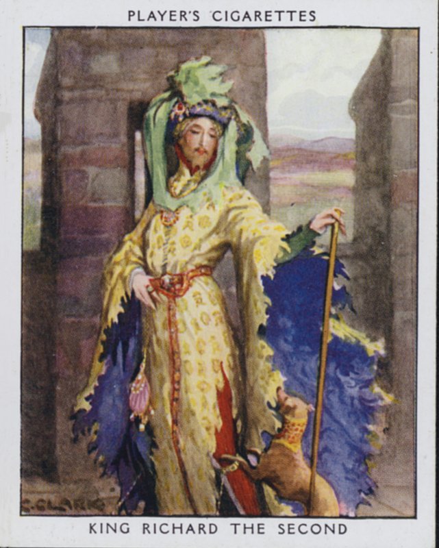 Kral II. Richard (renkli taş) by Christopher (after) Clark