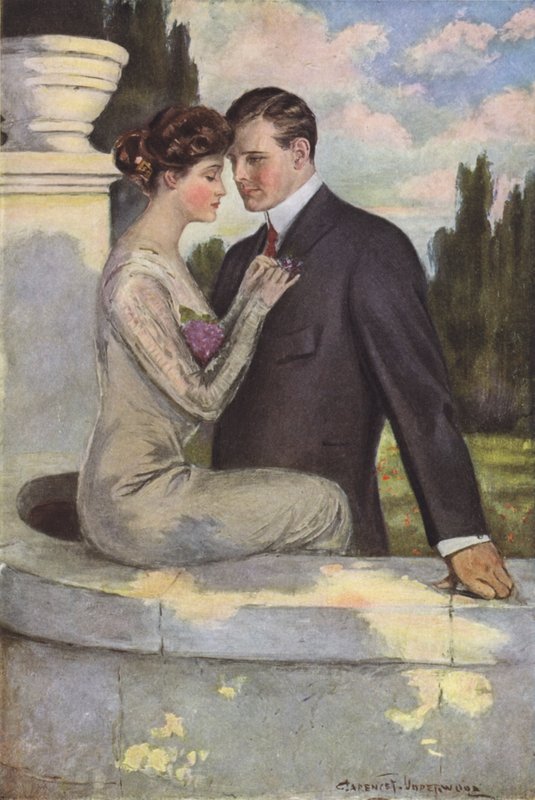 Menekşeler, sadakat için by Clarence F. Underwood
