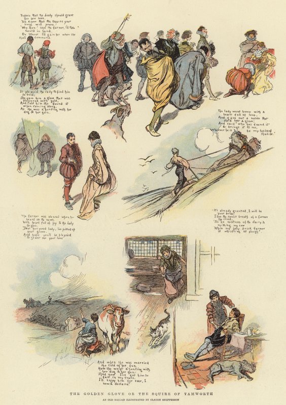 Altın Eldiven veya Tamworth Beyi by Claude Shepperson