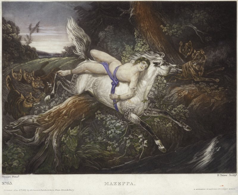 Mazeppa, Claude Joseph Vernet by Claude Joseph Vernet
