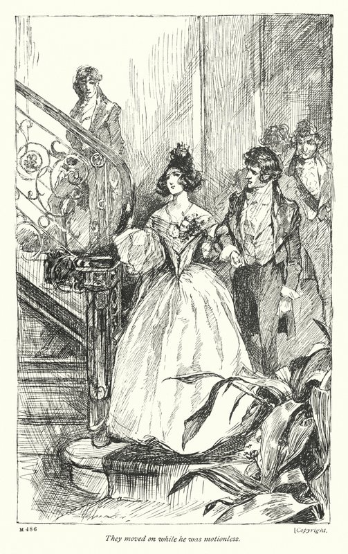 Disraeli'nin Coningsby (lito) için illüstrasyon by Claude Shepperson