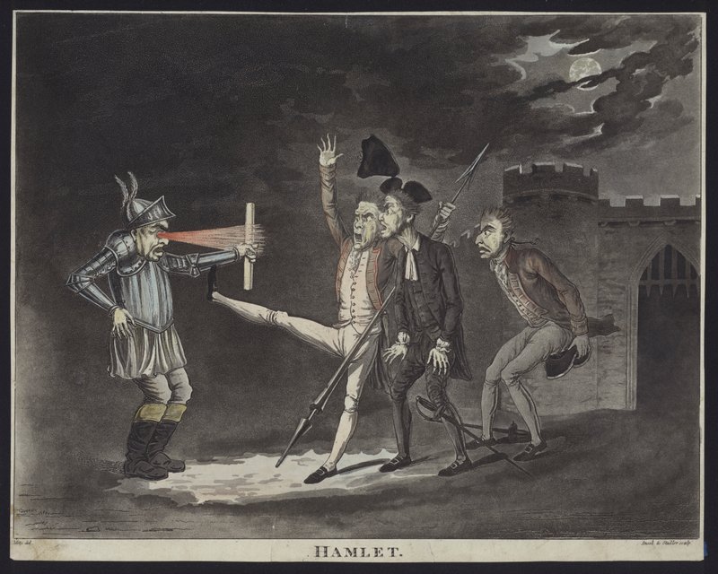 Hamlet (aquatin) by Conrad Martin Metz