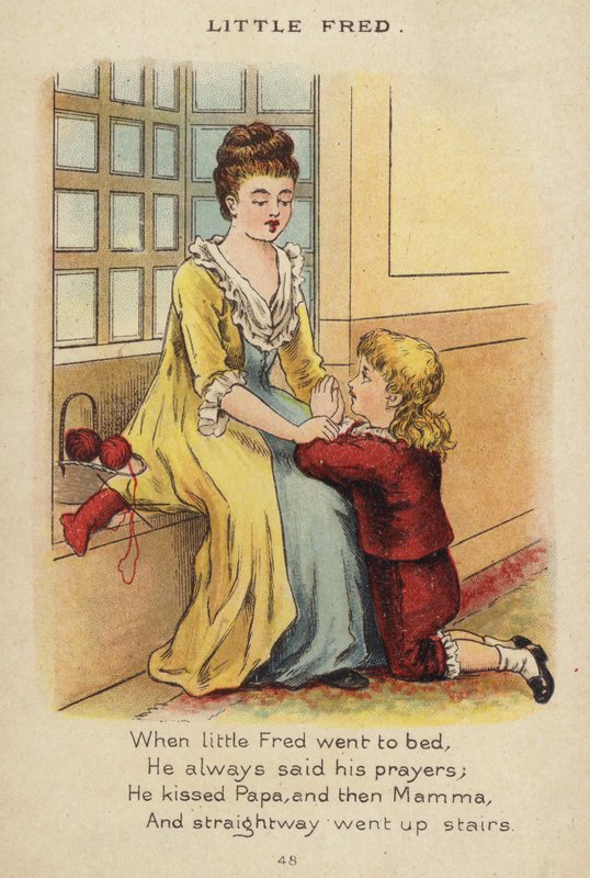 Tekerleme: Küçük Fred (chromolitho) by Constance Haslewood